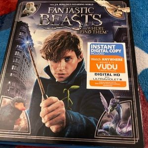 Fantastic beasts and where to find them blu ray dvd